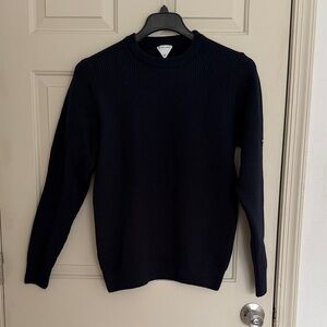 Bottega Veneta Dark Blue Crewneck Sweater